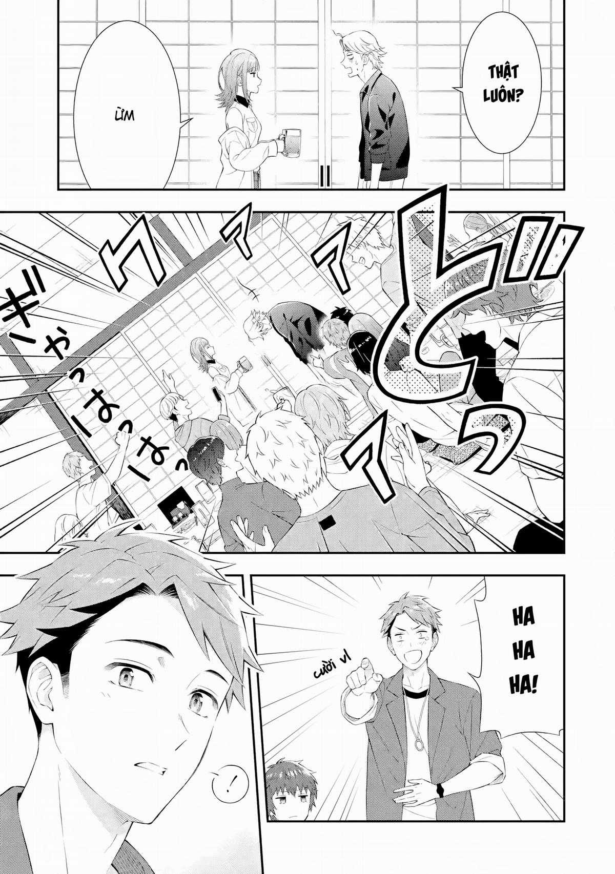 Toumei na Yoru ni Kakeru-kun to, Me ni Mienai Koi wo Shita Chapter 1 trang 5