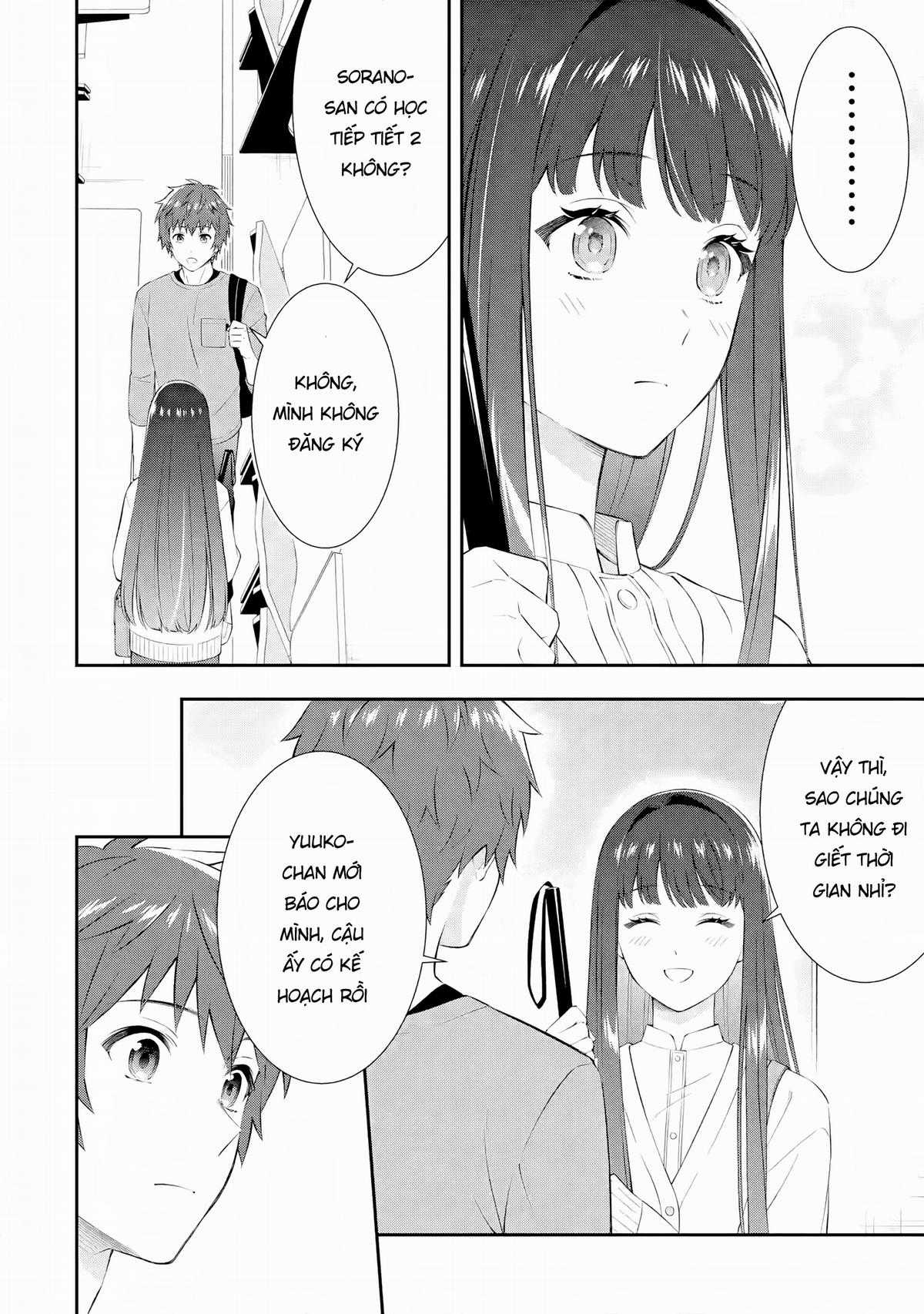 Toumei na Yoru ni Kakeru-kun to, Me ni Mienai Koi wo Shita Chapter 1 trang 50