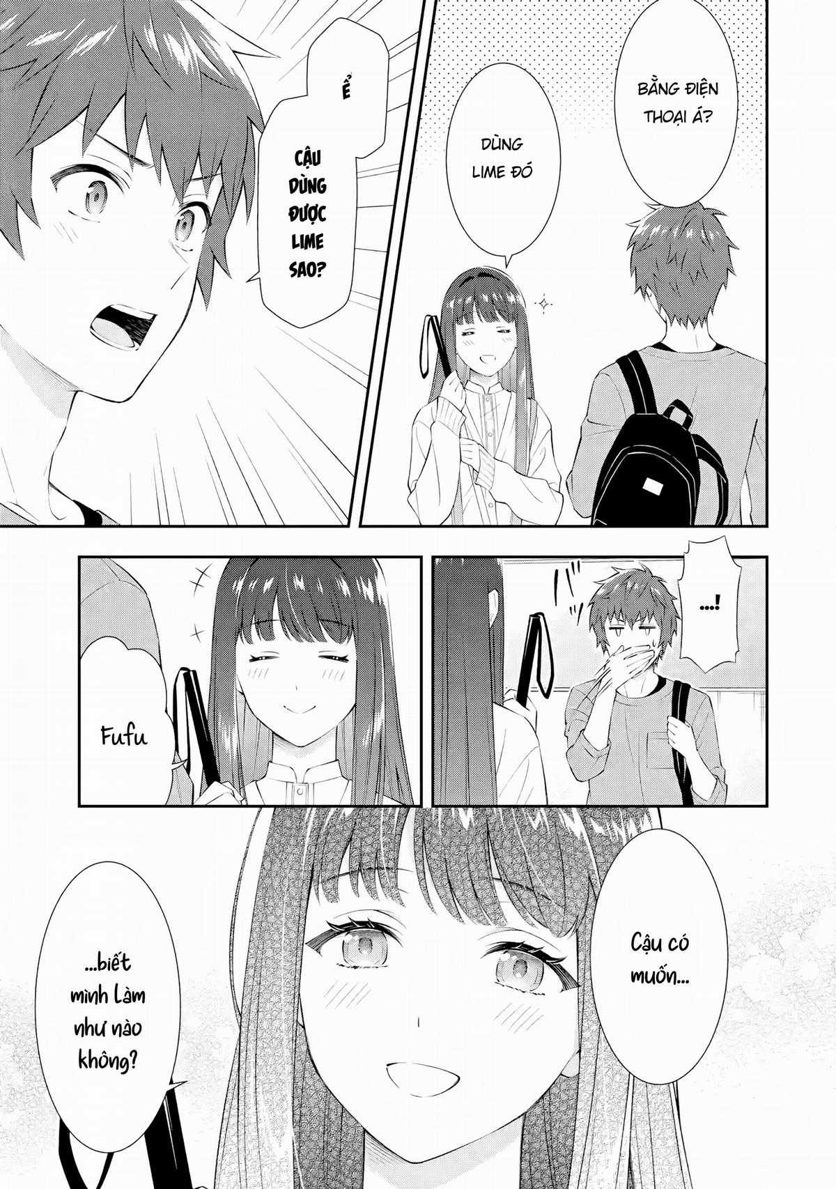 Toumei na Yoru ni Kakeru-kun to, Me ni Mienai Koi wo Shita Chapter 1 trang 51