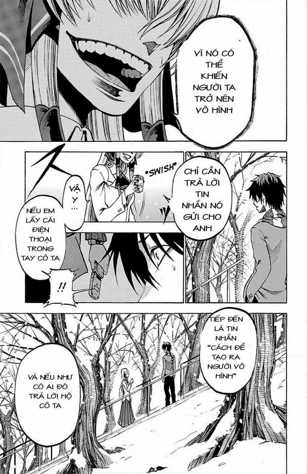 Toumei Ningen No Tsukurikata Chapter 7 trang 16