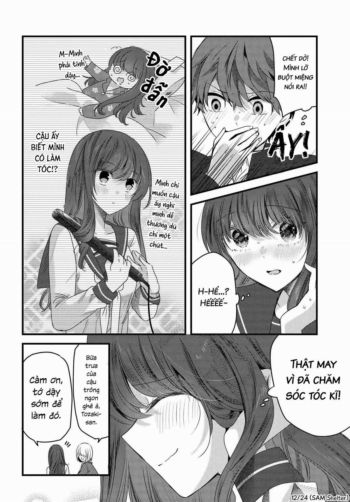 Tozaki-san Chỉ Lạnh Lùng Với Tôi Chapter 6 trang 11