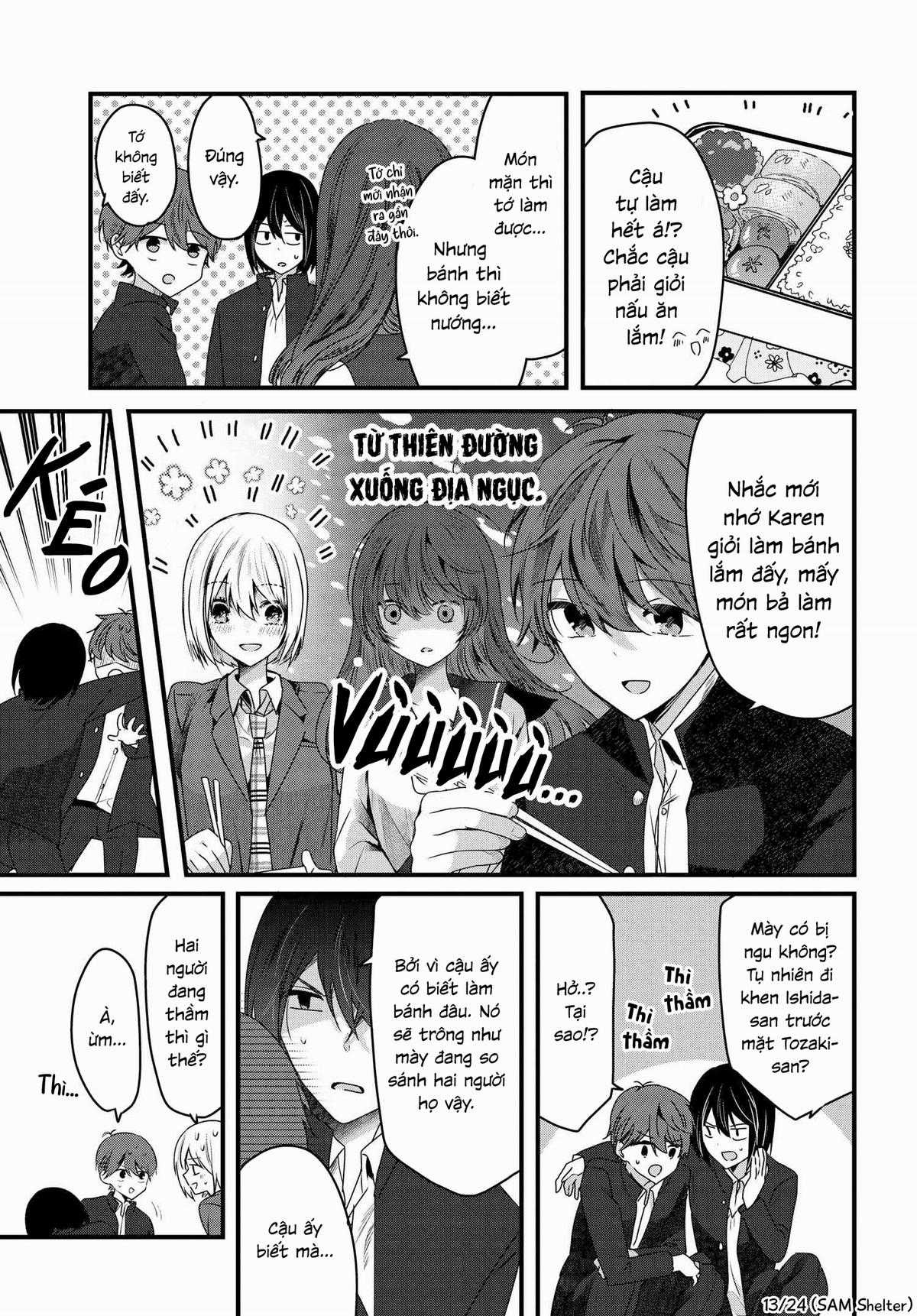 Tozaki-san Chỉ Lạnh Lùng Với Tôi Chapter 6 trang 12