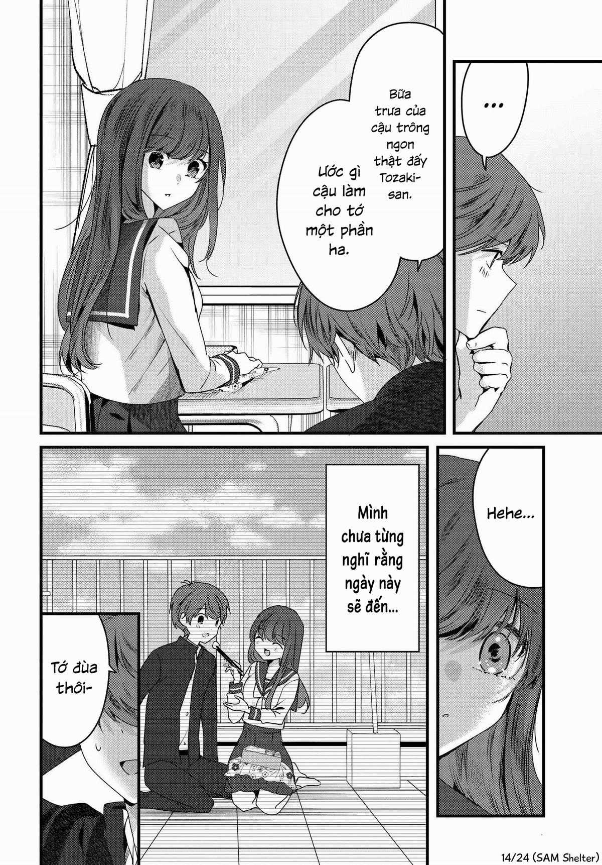 Tozaki-san Chỉ Lạnh Lùng Với Tôi Chapter 6 trang 13
