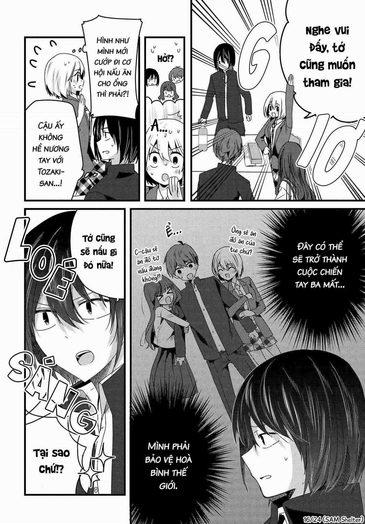 Tozaki-san Chỉ Lạnh Lùng Với Tôi Chapter 6 trang 14