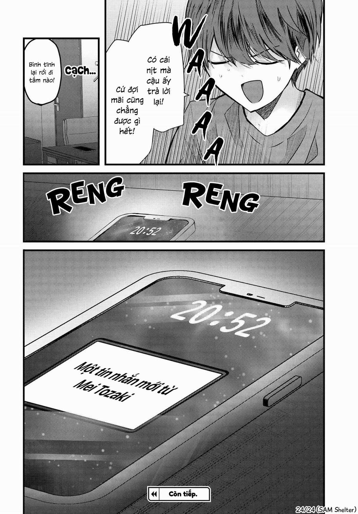 Tozaki-san Chỉ Lạnh Lùng Với Tôi Chapter 6 trang 22