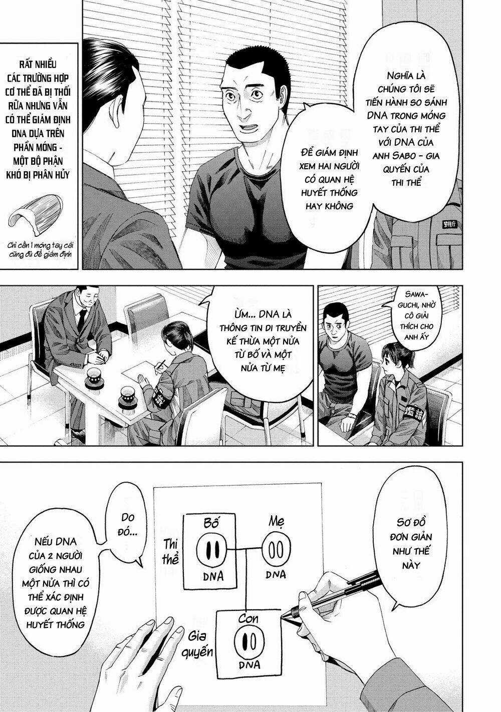 Trace: Kasouken Houi Kenkyuuin no Tsuisou Chapter 11 trang 11