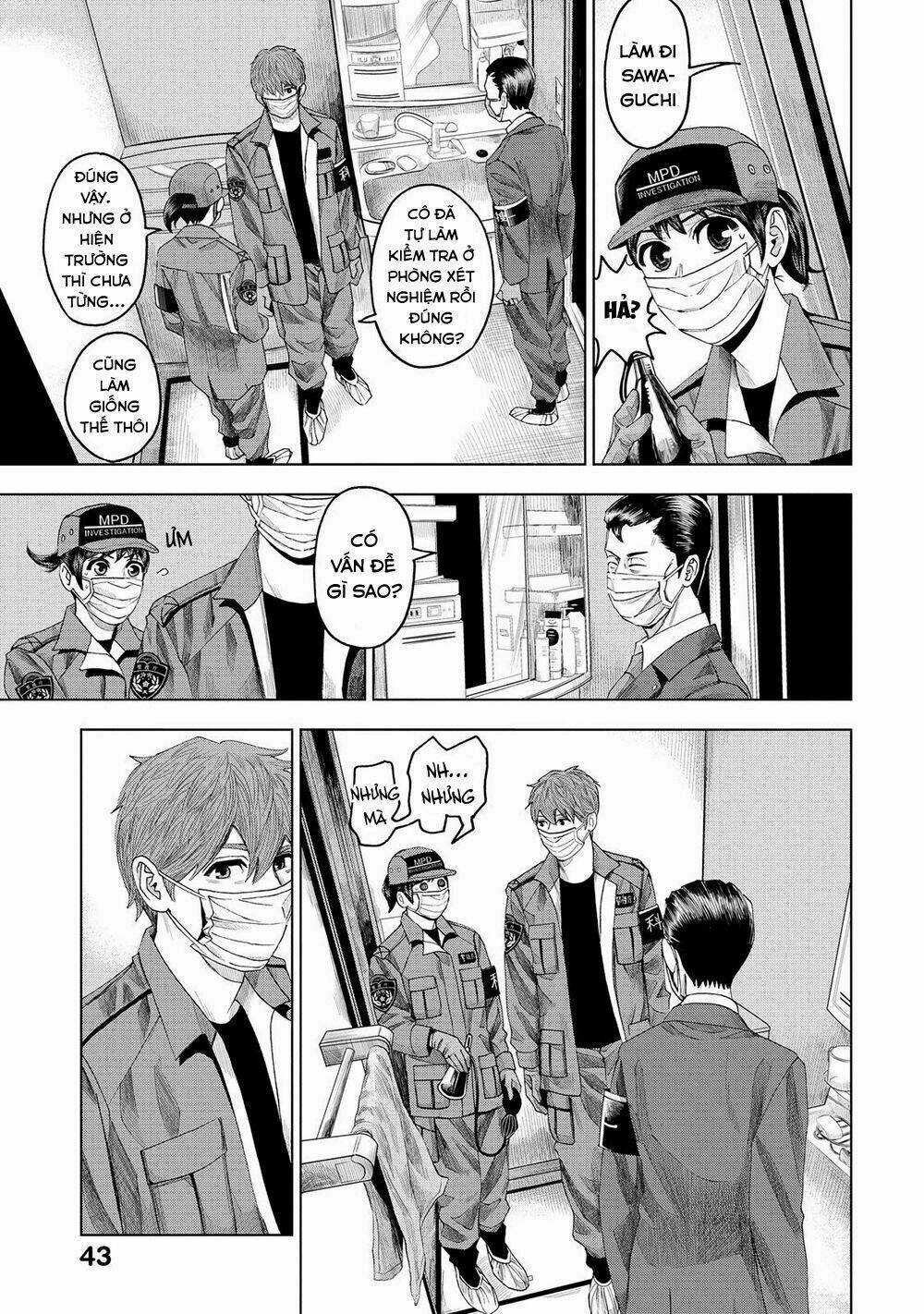 Trace: Kasouken Houi Kenkyuuin no Tsuisou Chapter 6 trang 8