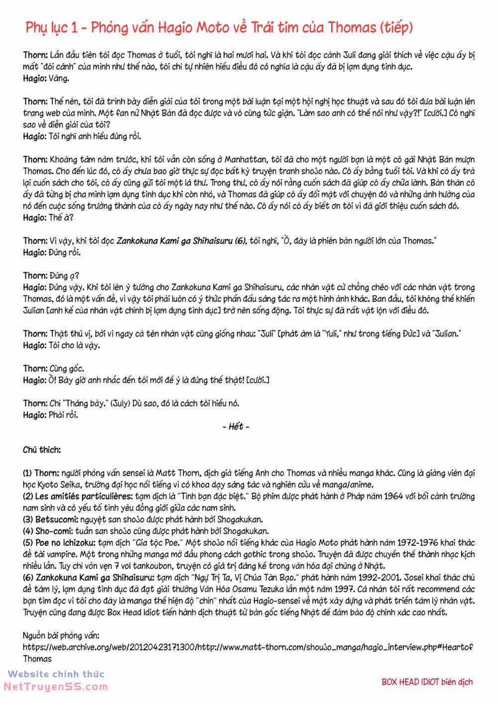 Trái Tim Của Thomas Chapter 33 trang 15