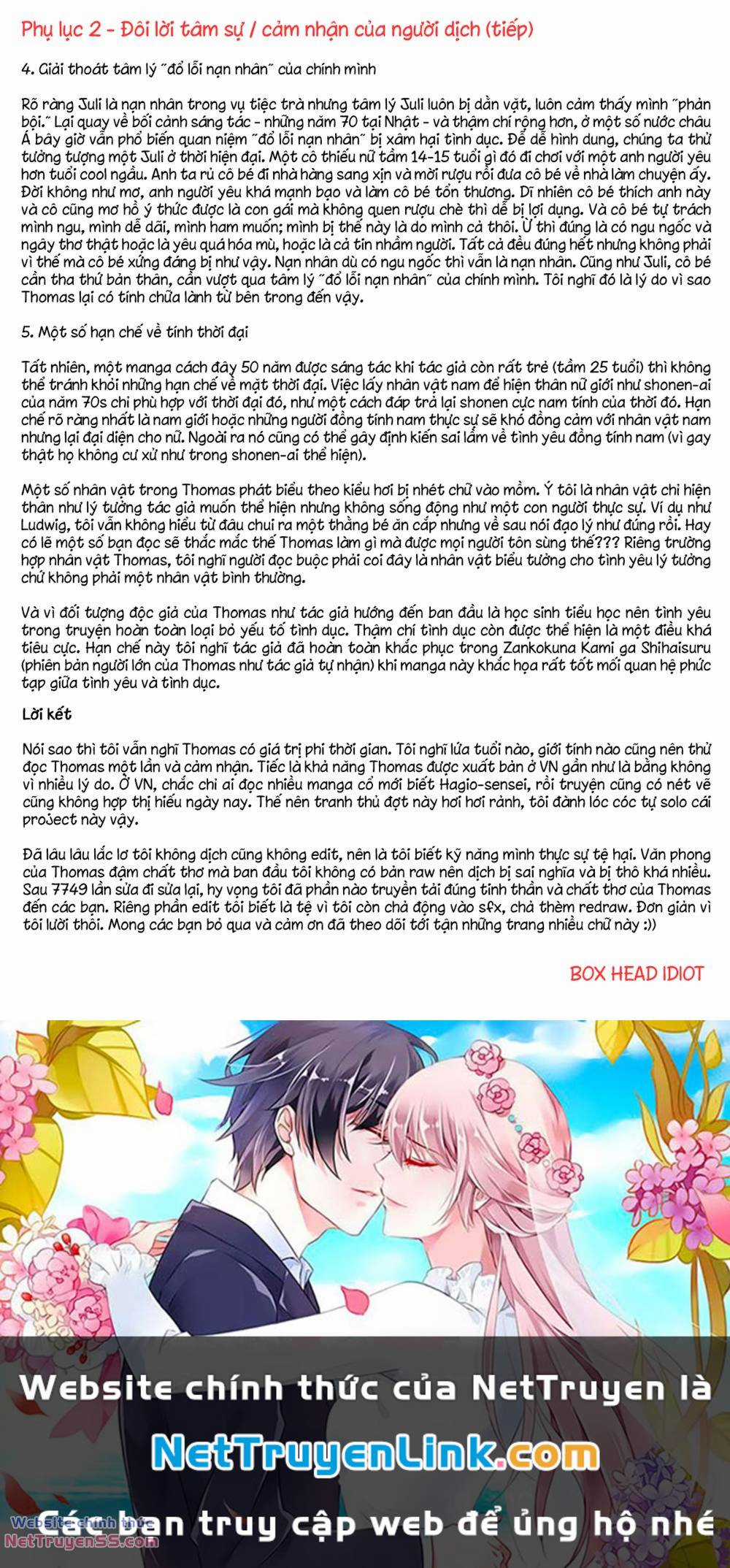 Trái Tim Của Thomas Chapter 33 trang 17