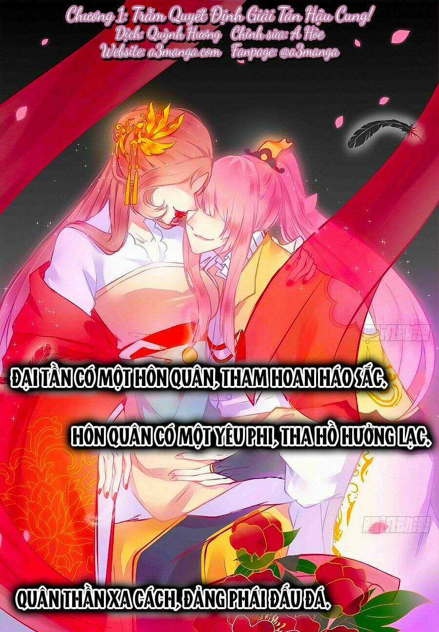 Trẫm Quyết Định Giải Tán Hậu Cung Chapter 1 trang 2