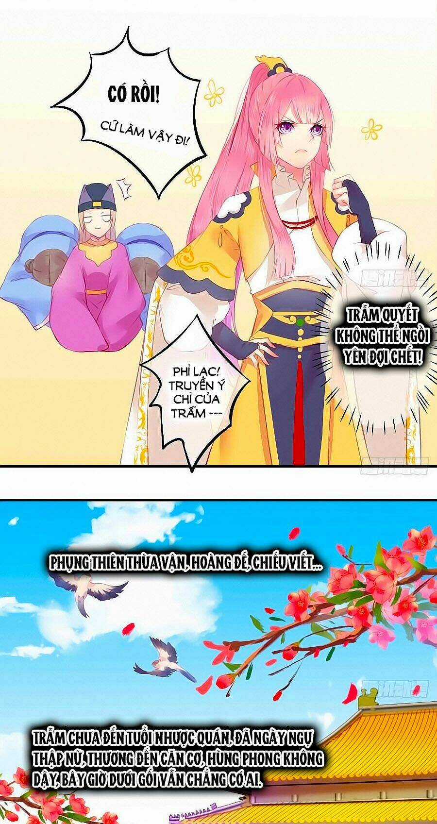 Trẫm Quyết Định Giải Tán Hậu Cung Chapter 1 trang 8