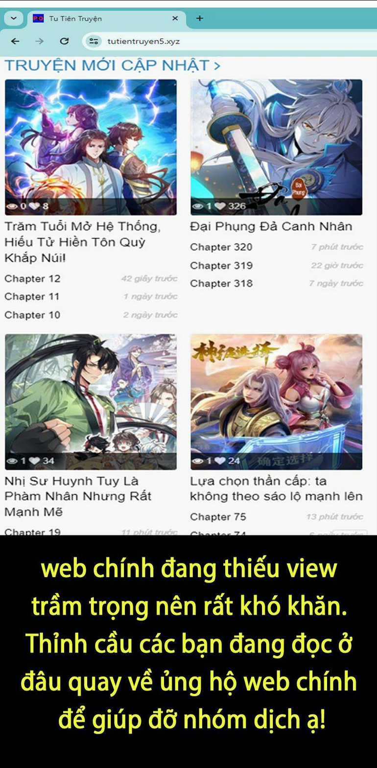 Trăm Tuổi Mở Hệ Thống, Hiếu Tử Hiền Tôn Quỳ Khắp Núi! Chapter 19 trang 0