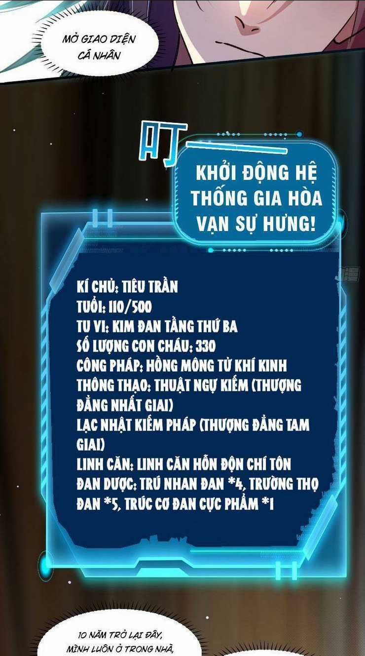 Trăm Tuổi Mở Hệ Thống, Hiếu Tử Hiền Tôn Quỳ Khắp Núi! Chapter 2 trang 10