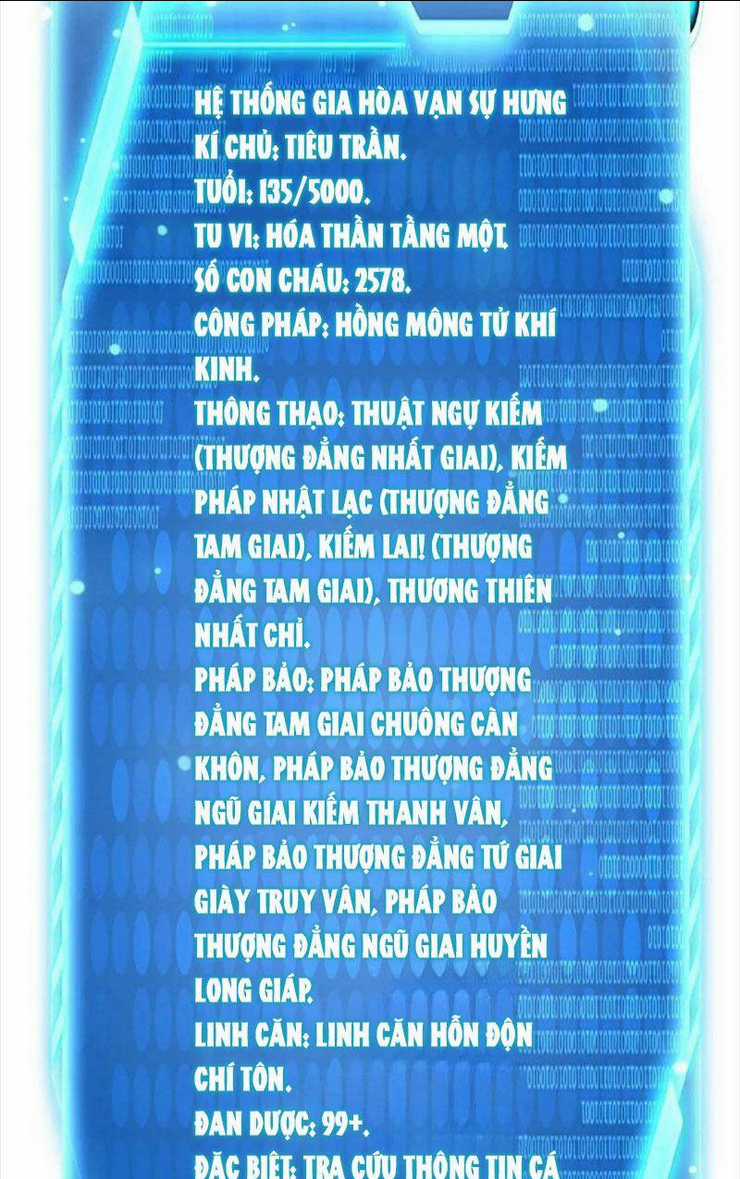 Trăm Tuổi Mở Hệ Thống, Hiếu Tử Hiền Tôn Quỳ Khắp Núi! Chapter 20 trang 22