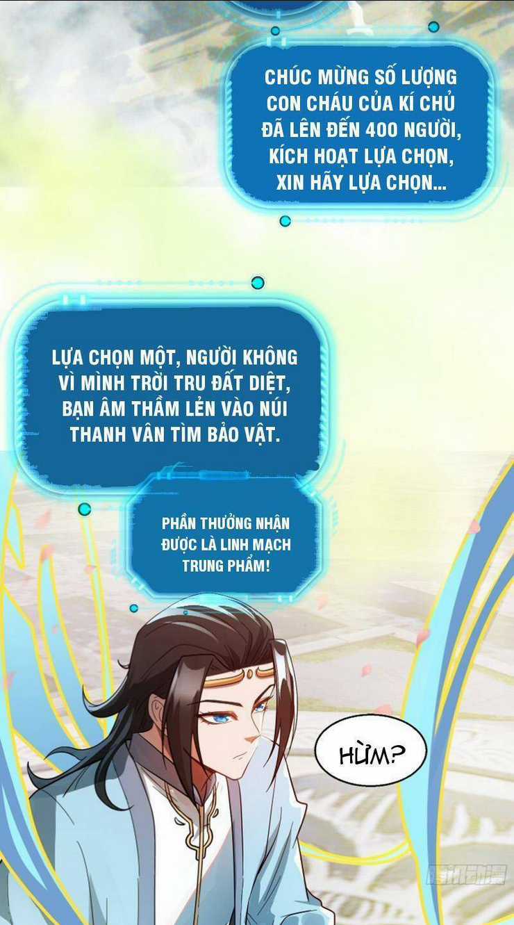 Trăm Tuổi Mở Hệ Thống, Hiếu Tử Hiền Tôn Quỳ Khắp Núi! Chapter 6 trang 14