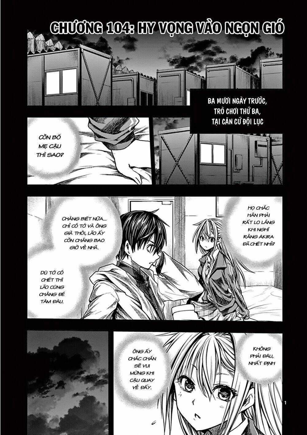 Trận Chiến Bắt Đầu Sau 5 Giây Chapter 104 trang 1