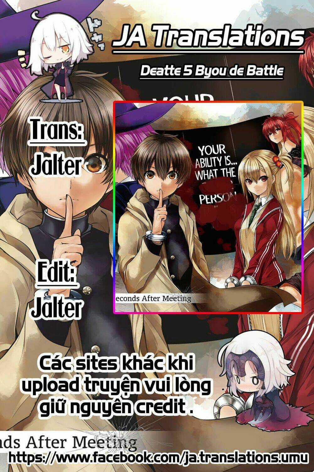 Trận Chiến Bắt Đầu Sau 5 Giây Chapter 36 trang 0