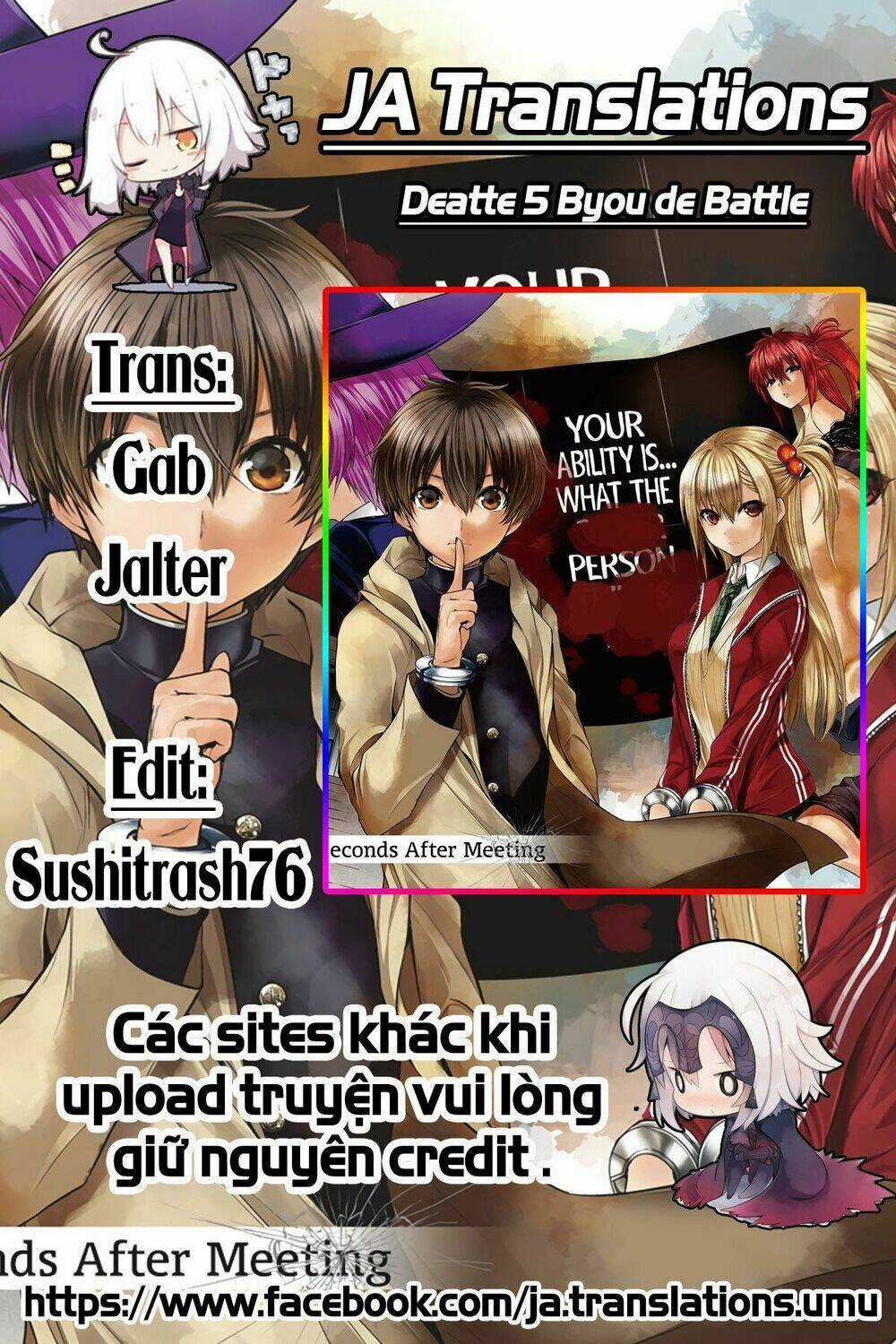 Trận Chiến Bắt Đầu Sau 5 Giây Chapter 38 trang 0