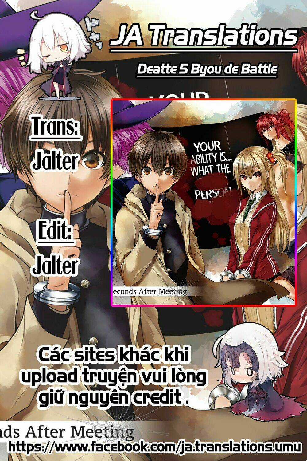 Trận Chiến Bắt Đầu Sau 5 Giây Chapter 40 trang 0