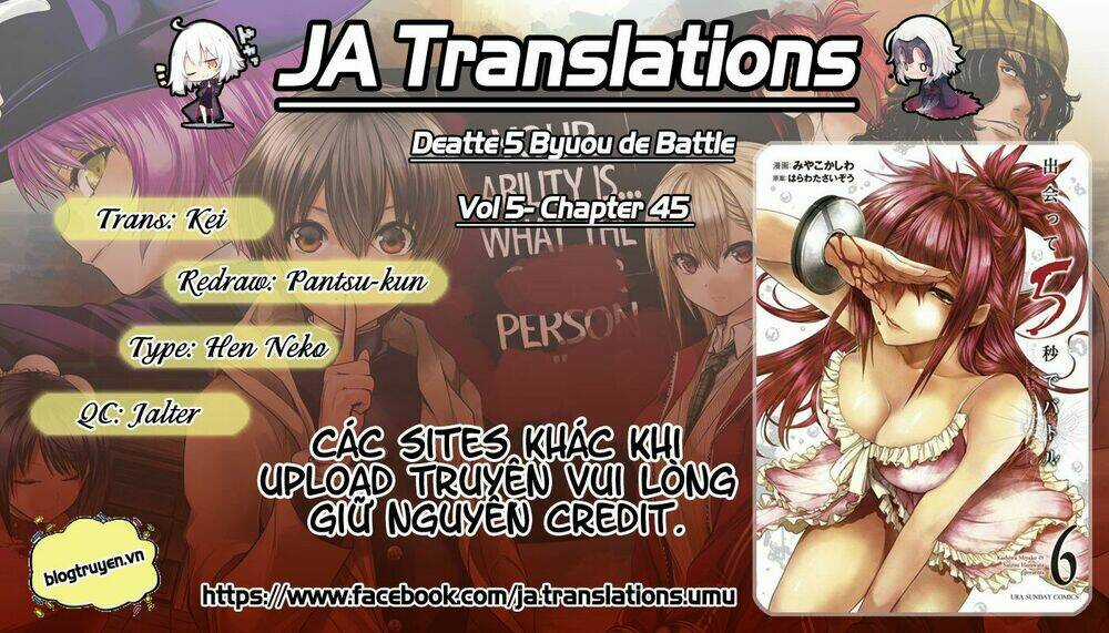 Trận Chiến Bắt Đầu Sau 5 Giây Chapter 48 trang 0