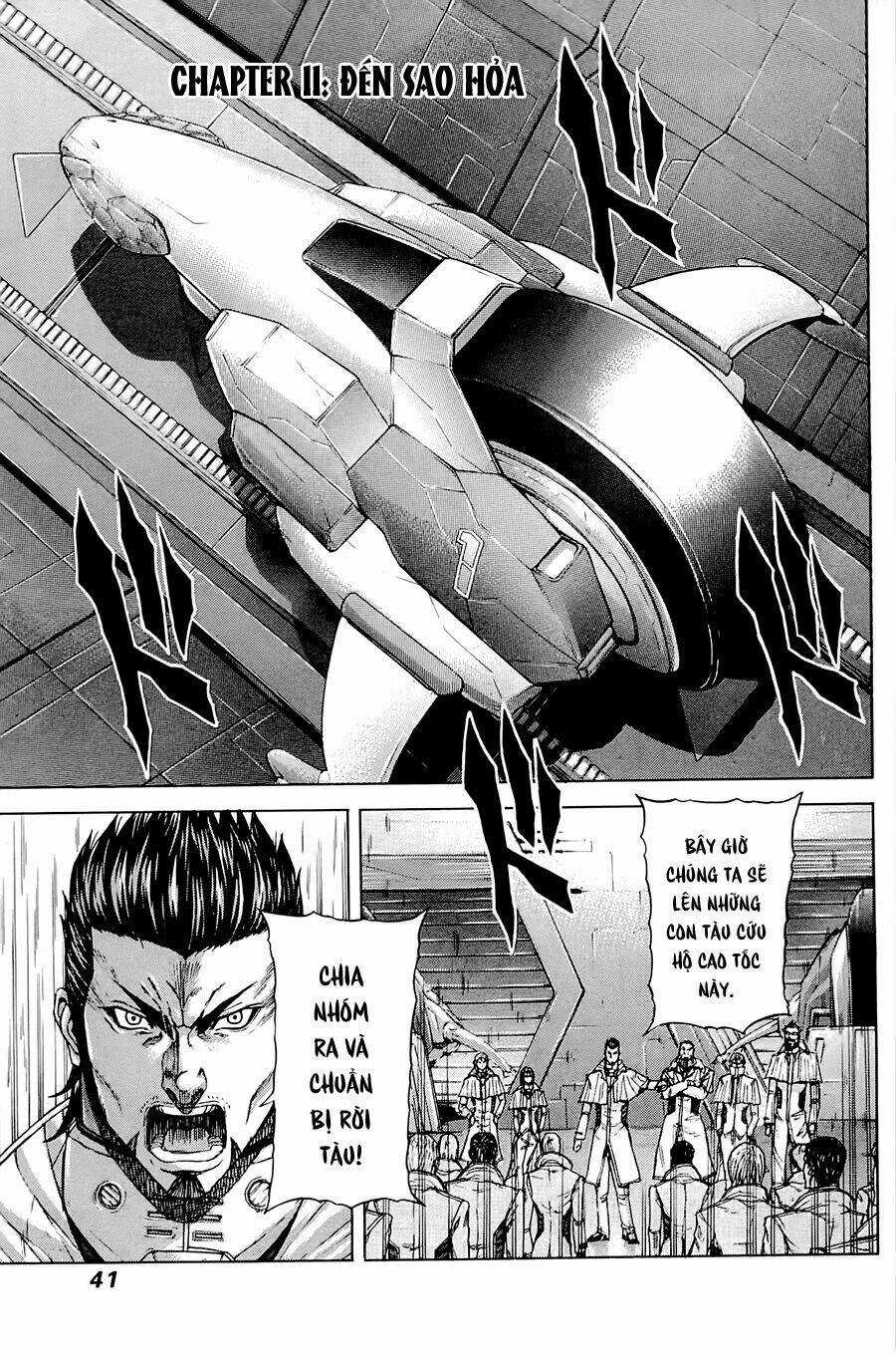 Trận Chiến Trên Hành Tinh Đỏ Chapter 11 trang 1