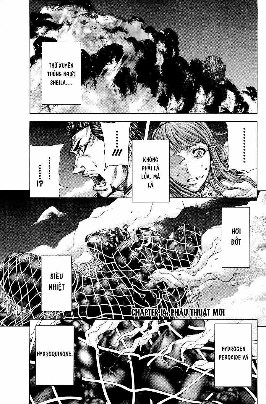 Trận Chiến Trên Hành Tinh Đỏ Chapter 14 trang 1