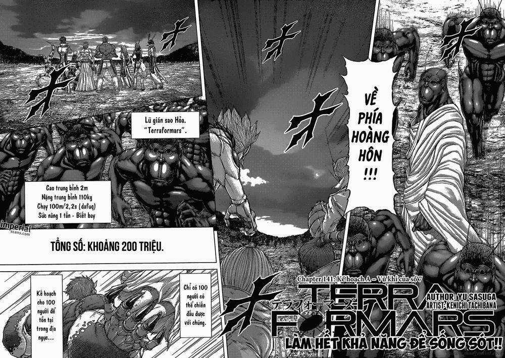Trận Chiến Trên Hành Tinh Đỏ Chapter 141 trang 1