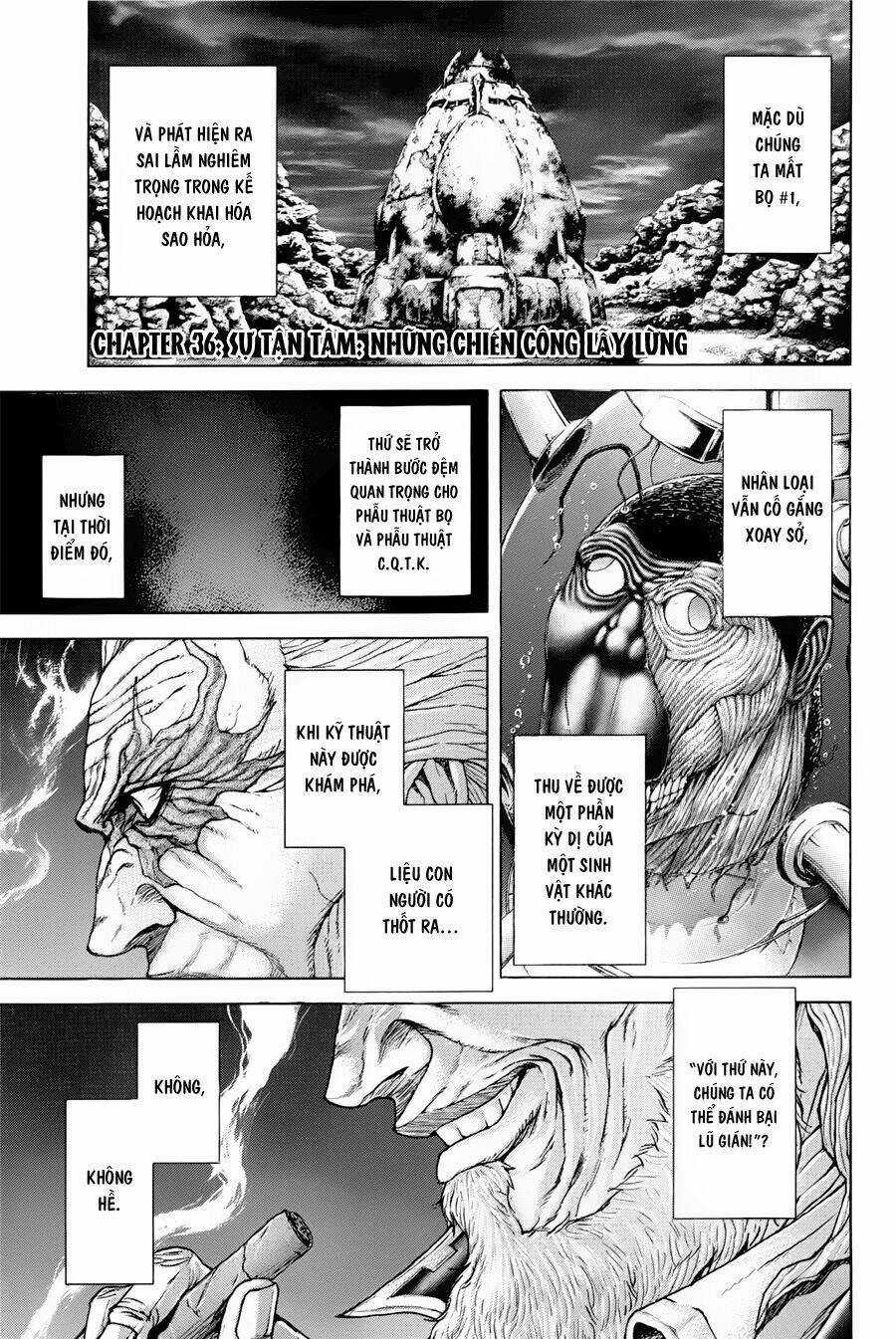 Trận Chiến Trên Hành Tinh Đỏ Chapter 36 trang 1