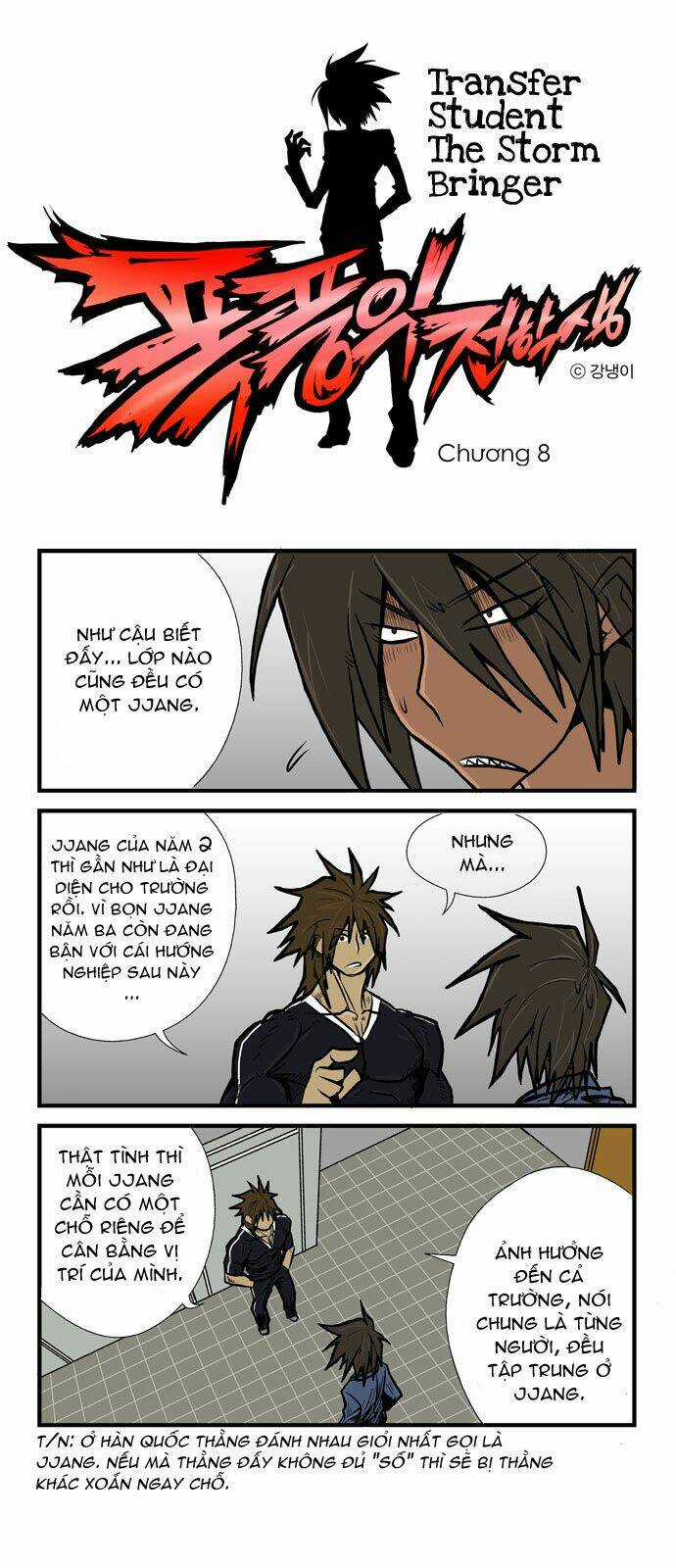 Transfer Student Storm Bringer Chapter 8 trang 0
