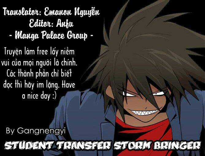 Transfer Student Storm Bringer Chapter 9 trang 17