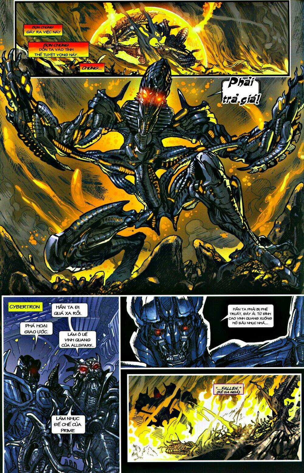 Transformer Film Comic Series Chapter 1 trang 10