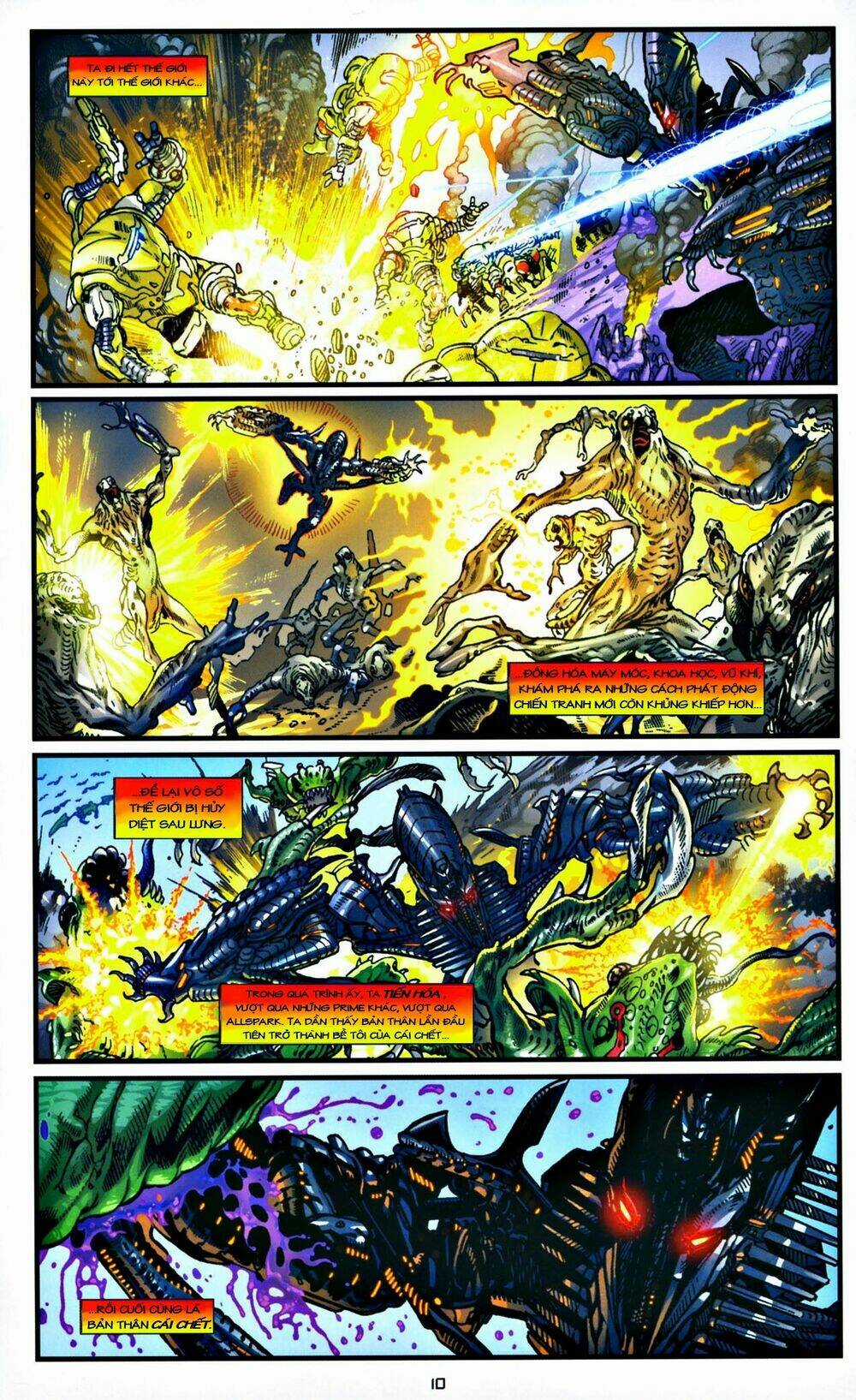 Transformer Film Comic Series Chapter 1 trang 12