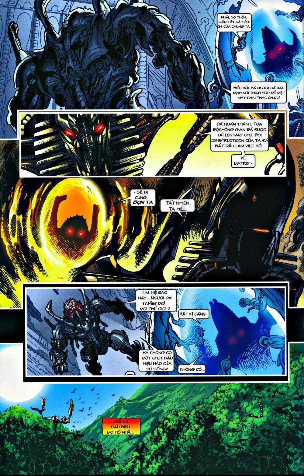 Transformer Film Comic Series Chapter 1 trang 14