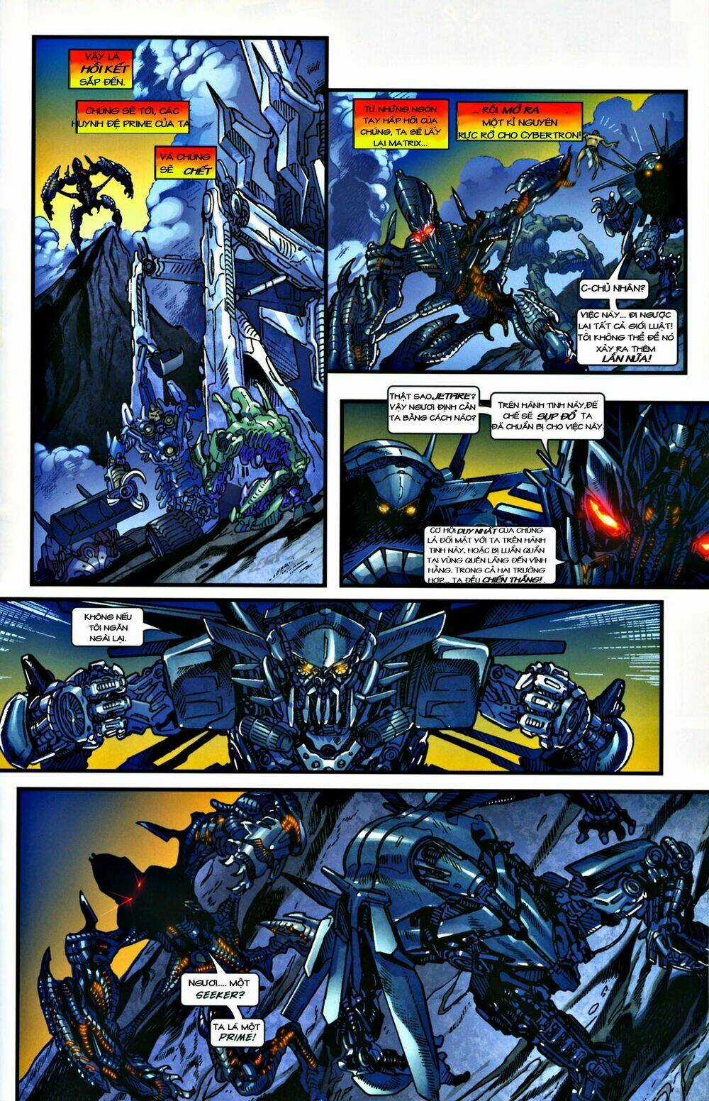 Transformer Film Comic Series Chapter 1 trang 15