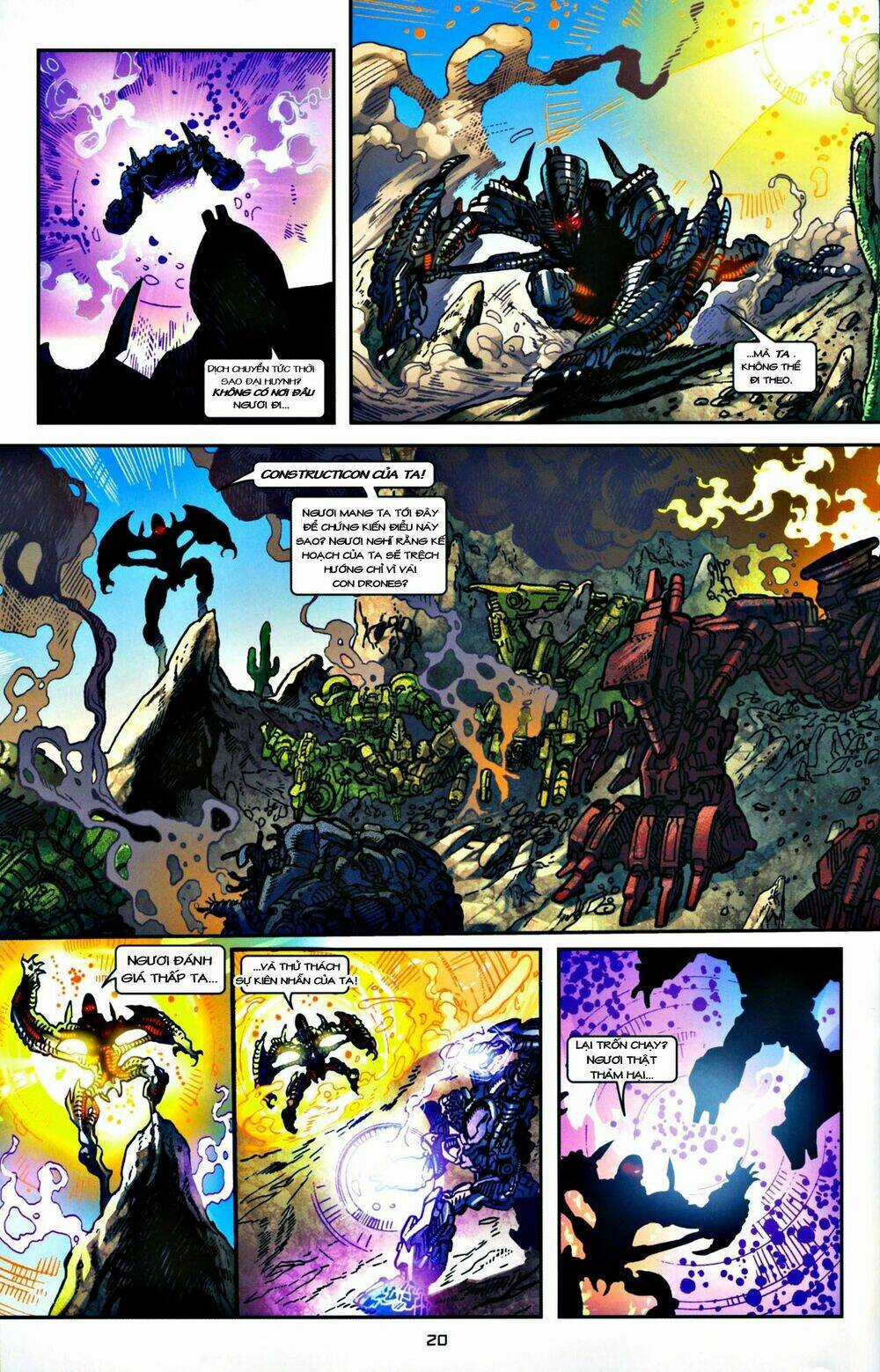 Transformer Film Comic Series Chapter 1 trang 22