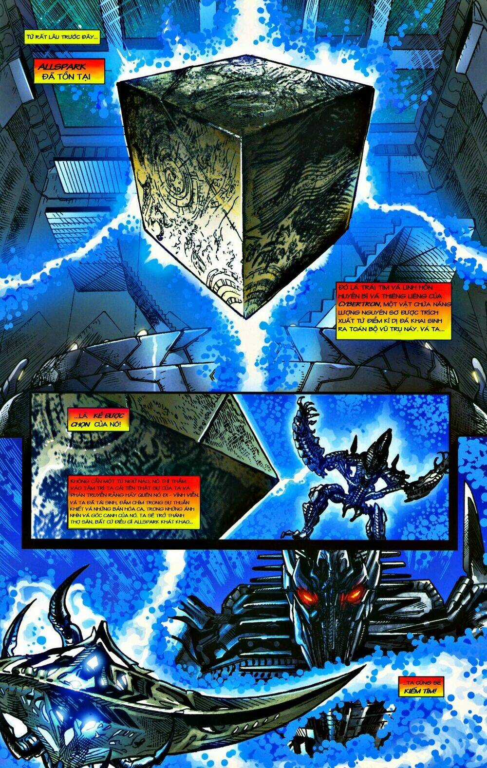 Transformer Film Comic Series Chapter 1 trang 4