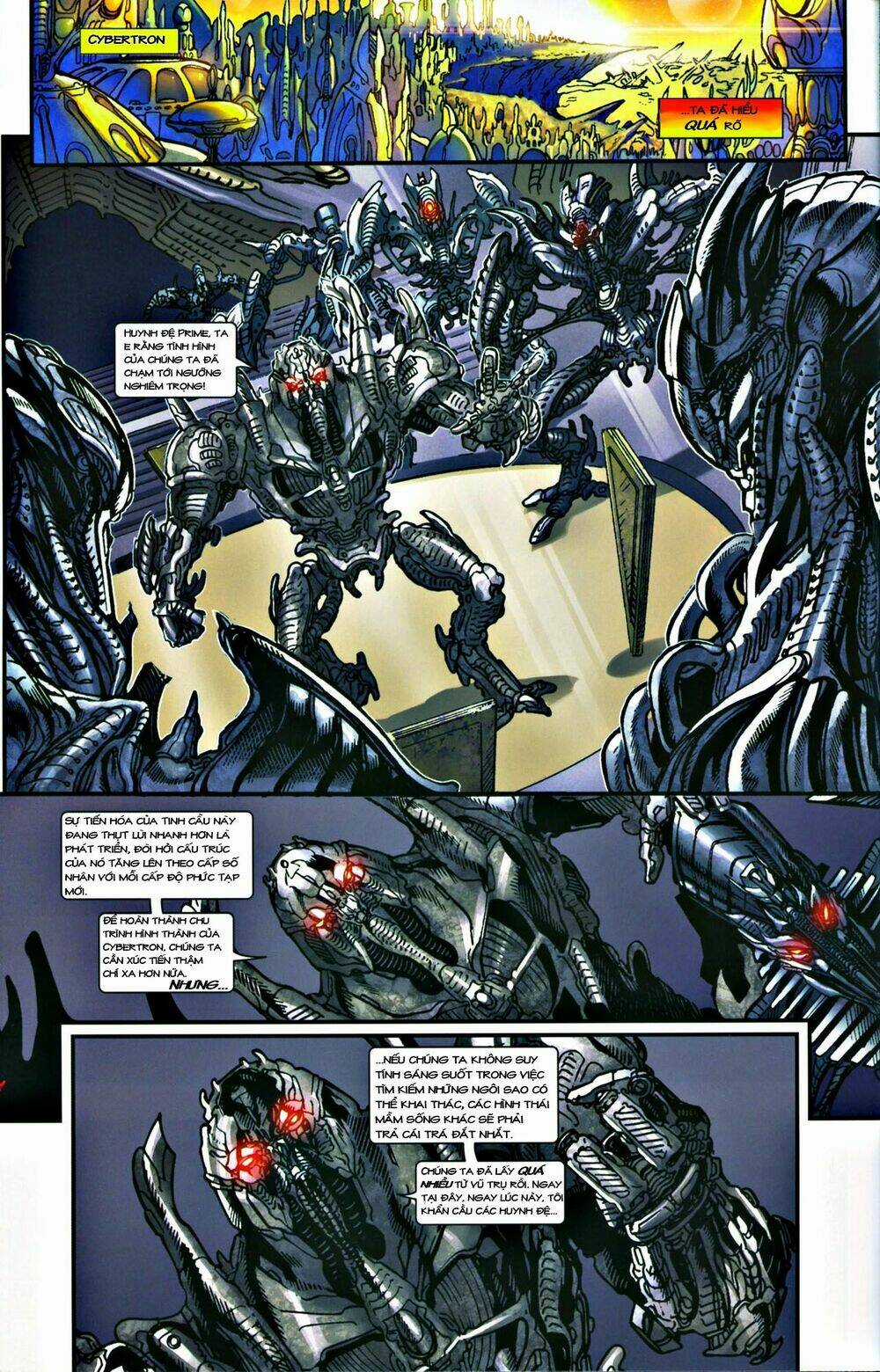 Transformer Film Comic Series Chapter 1 trang 6