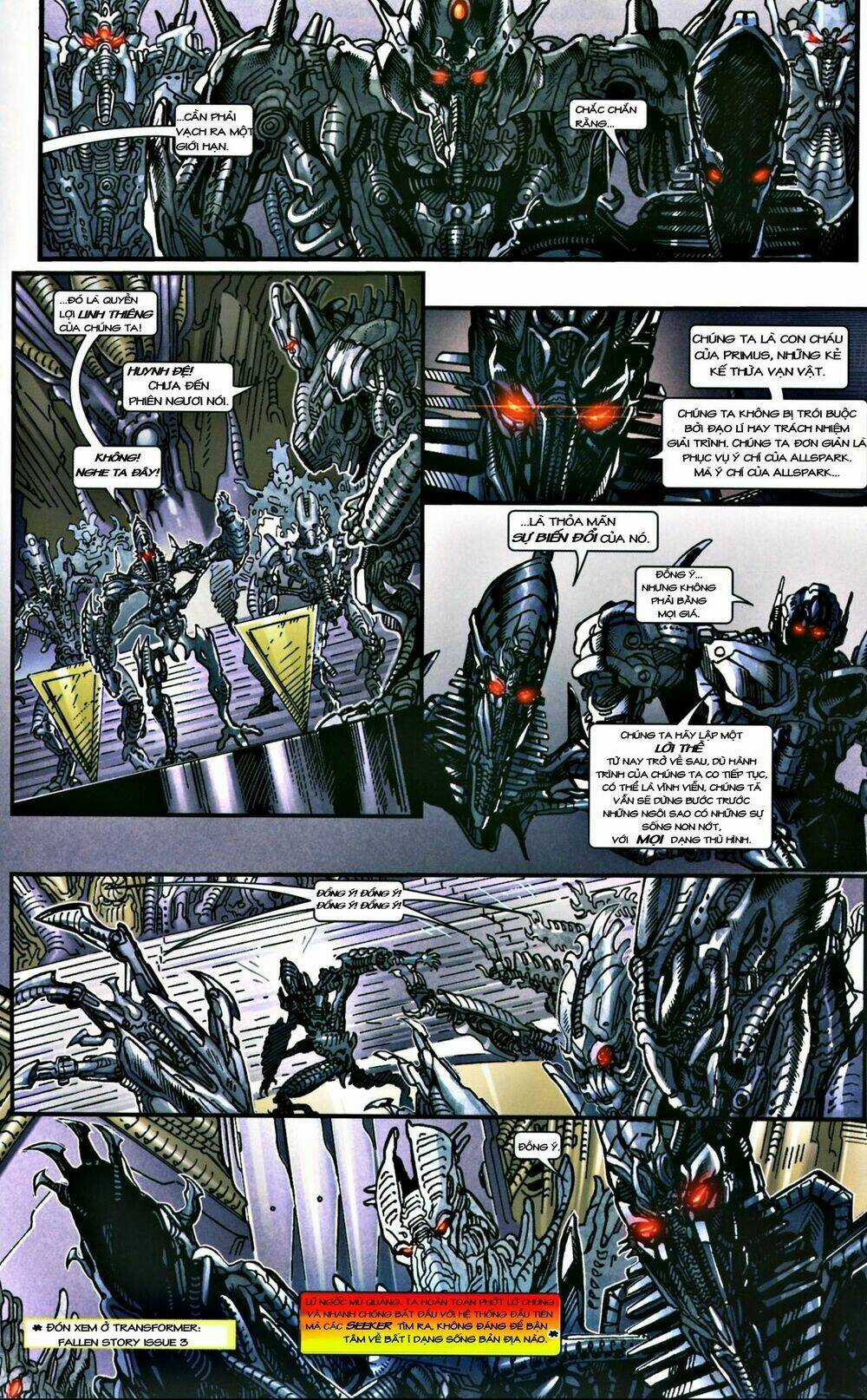 Transformer Film Comic Series Chapter 1 trang 7