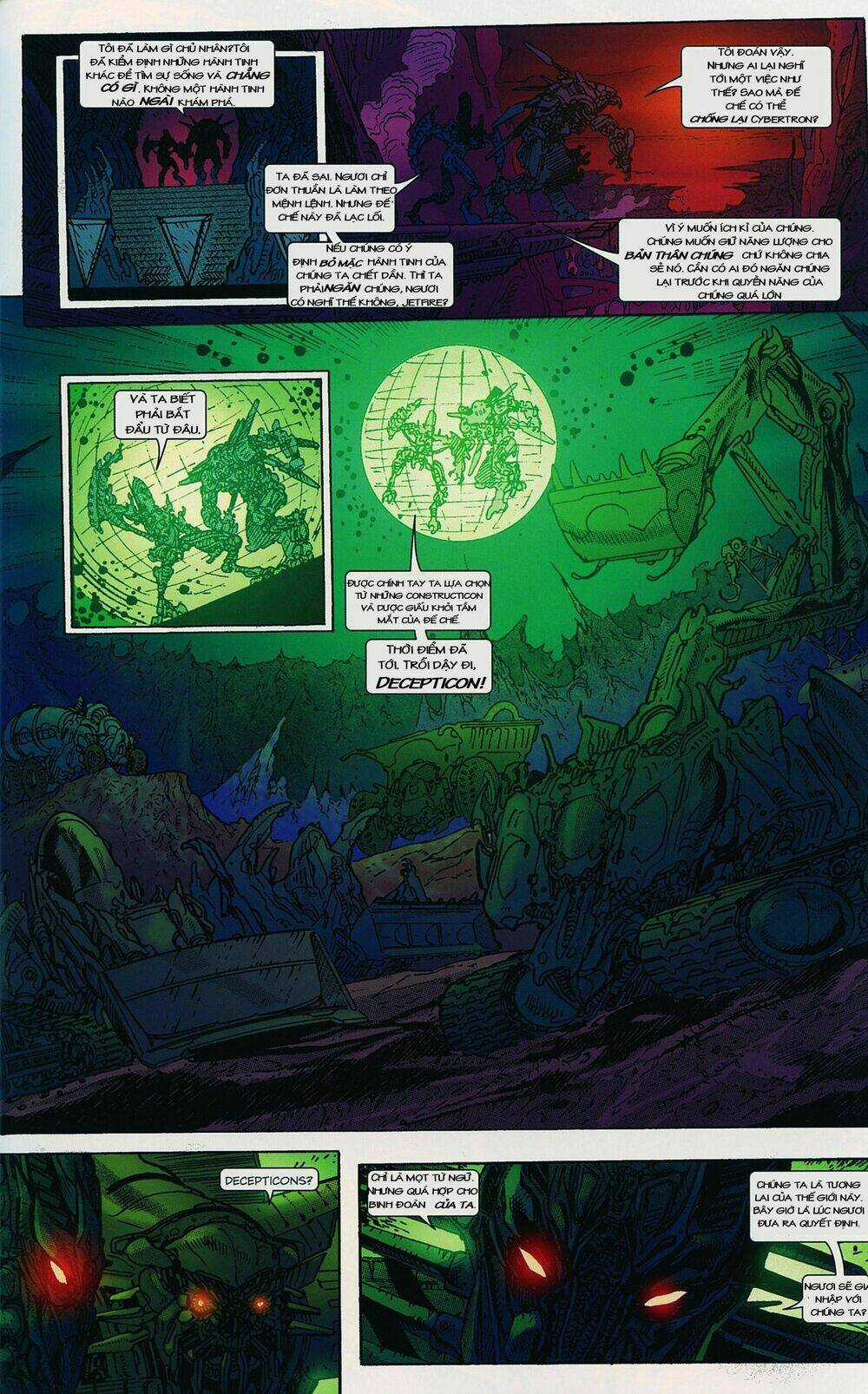 Transformer Film Comic Series Chapter 2 trang 10