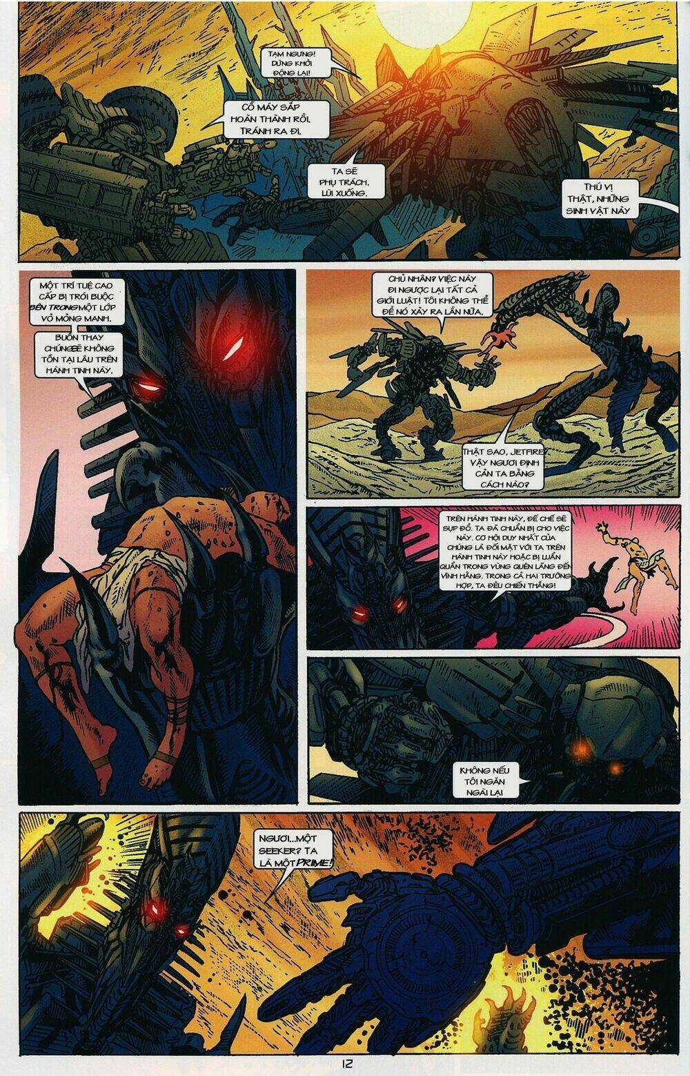 Transformer Film Comic Series Chapter 2 trang 13