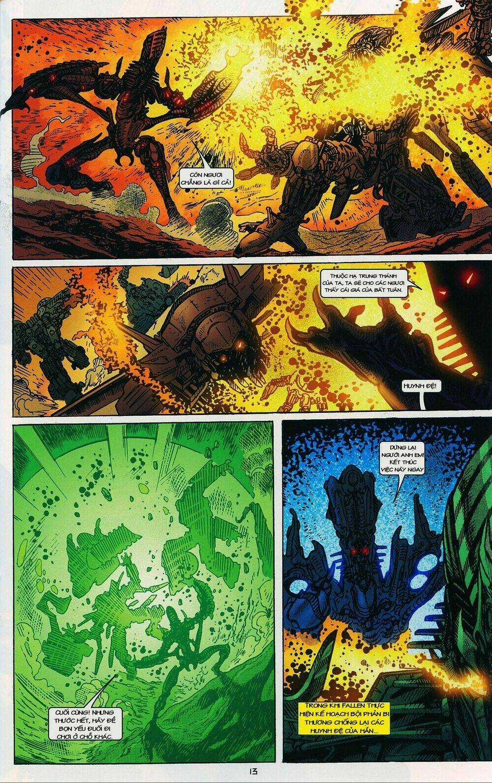 Transformer Film Comic Series Chapter 2 trang 14