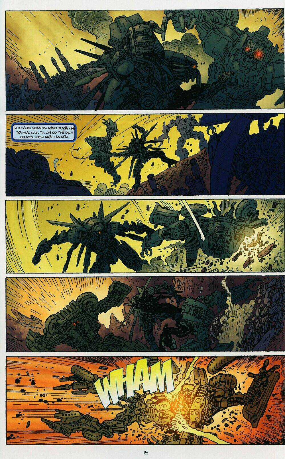 Transformer Film Comic Series Chapter 2 trang 16
