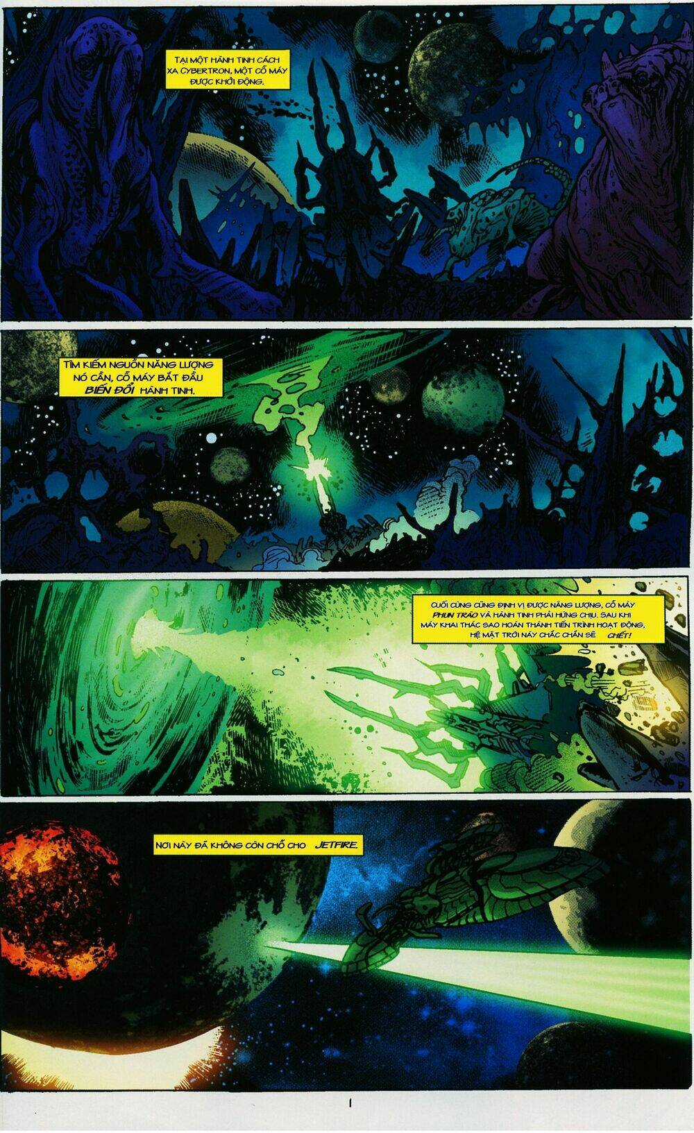 Transformer Film Comic Series Chapter 2 trang 2