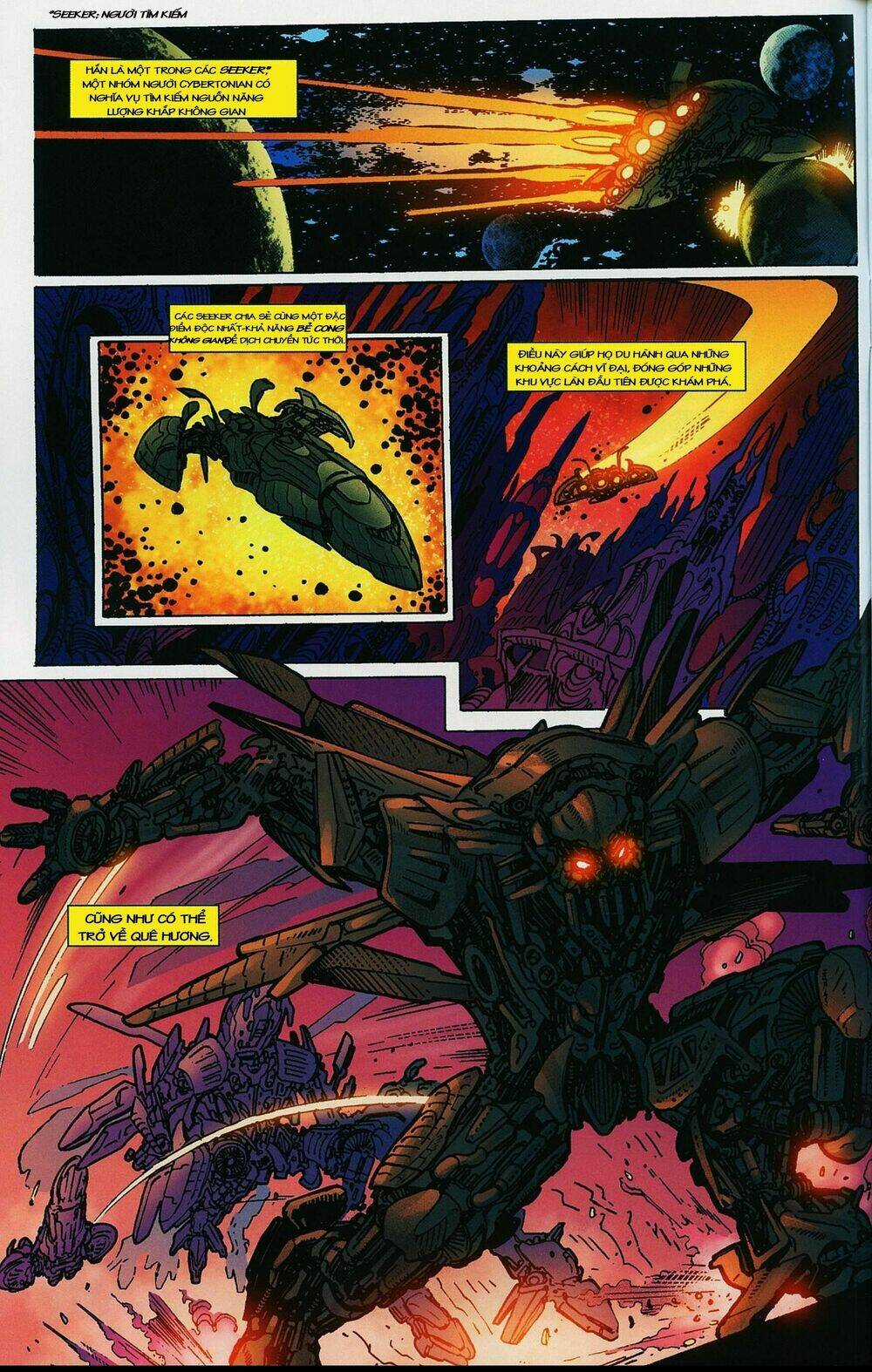 Transformer Film Comic Series Chapter 2 trang 3