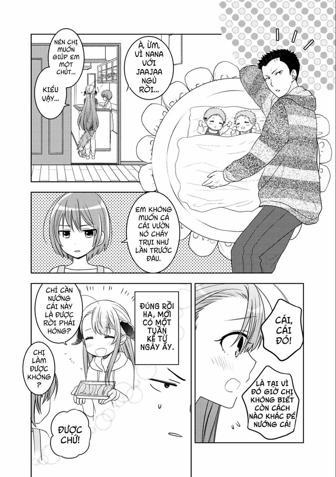 Trên Đường Về Nhà, Tôi Nhặt Được Vợ Và Con Gái, Nhưng Họ Lại Là Rồng. Chapter 8 trang 13