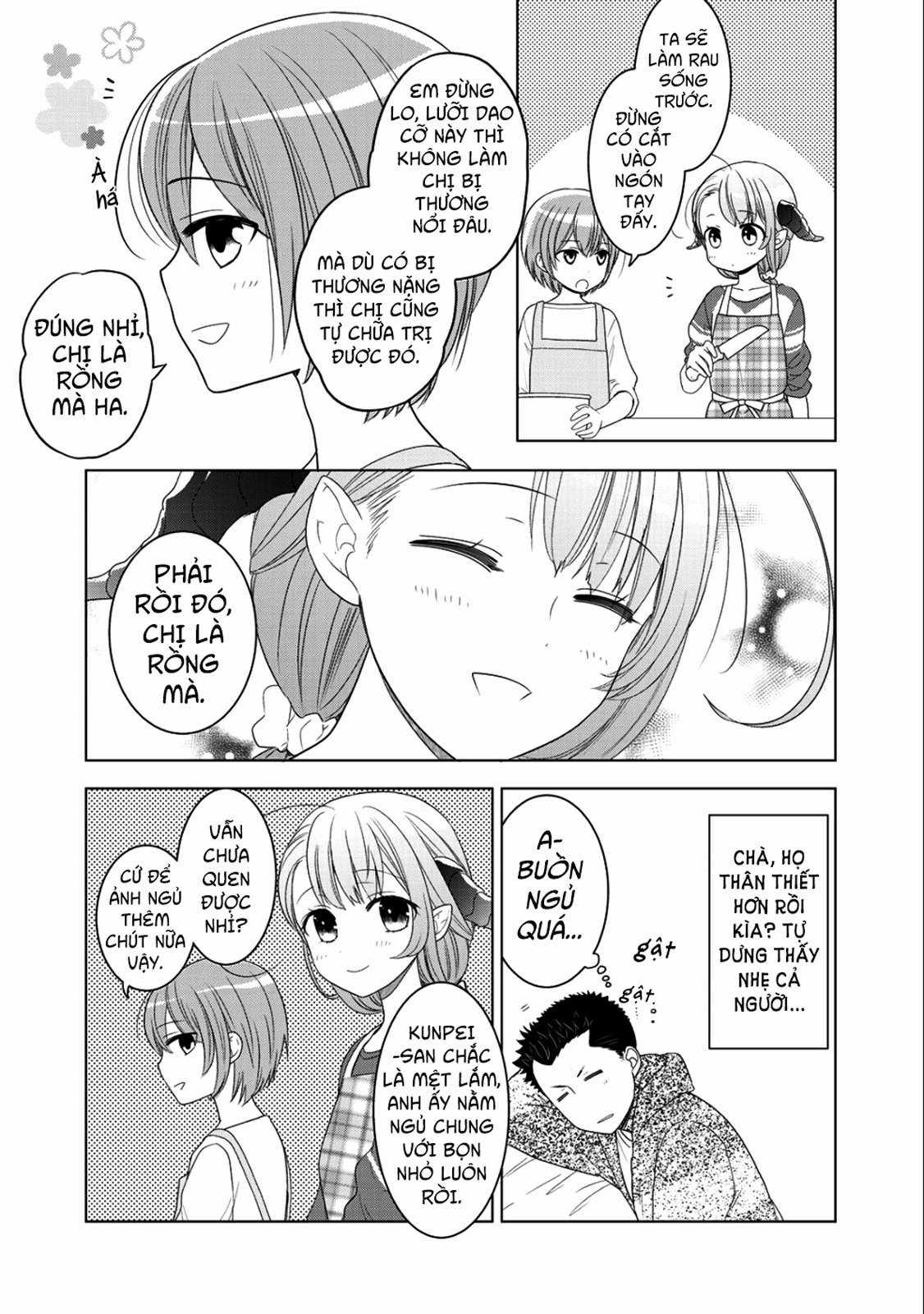 Trên Đường Về Nhà, Tôi Nhặt Được Vợ Và Con Gái, Nhưng Họ Lại Là Rồng. Chapter 8 trang 17
