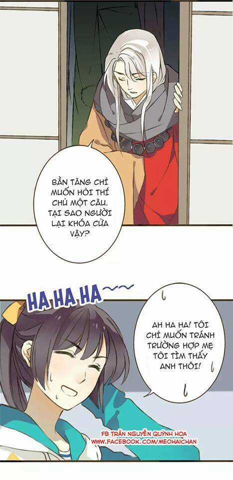 Trên Trời Rớt Xuống Một Hòa Thượng Ngốc Chapter 3 trang 10