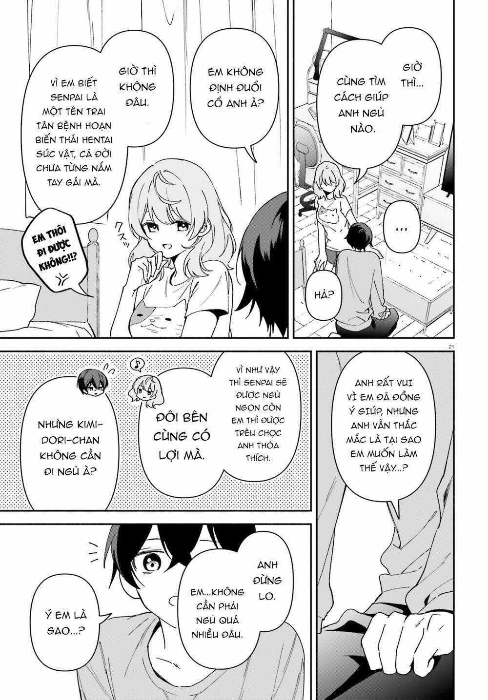 Trị Chứng Mất Ngủ Bằng Asmr Cùng Nhỏ Đàn Em Tinh Nghịch~ Chapter 1 trang 19