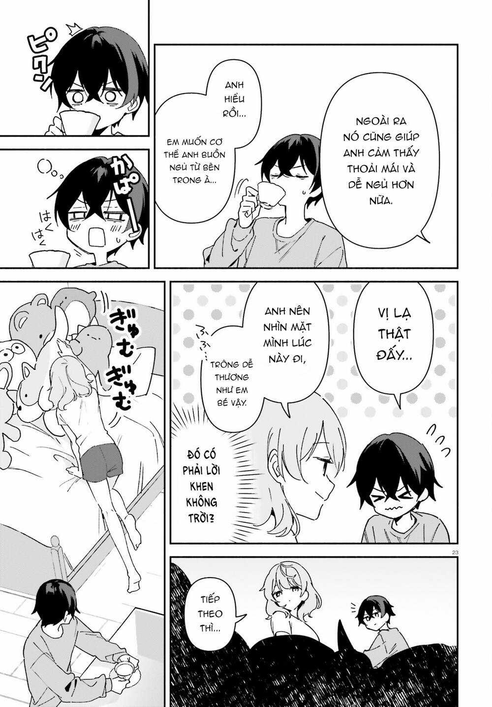 Trị Chứng Mất Ngủ Bằng Asmr Cùng Nhỏ Đàn Em Tinh Nghịch~ Chapter 1 trang 21