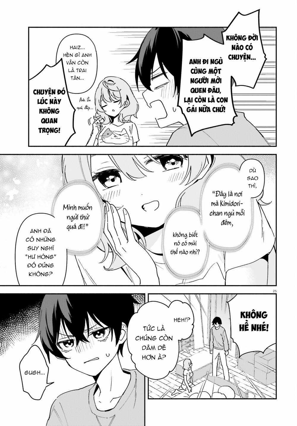 Trị Chứng Mất Ngủ Bằng Asmr Cùng Nhỏ Đàn Em Tinh Nghịch~ Chapter 1 trang 23